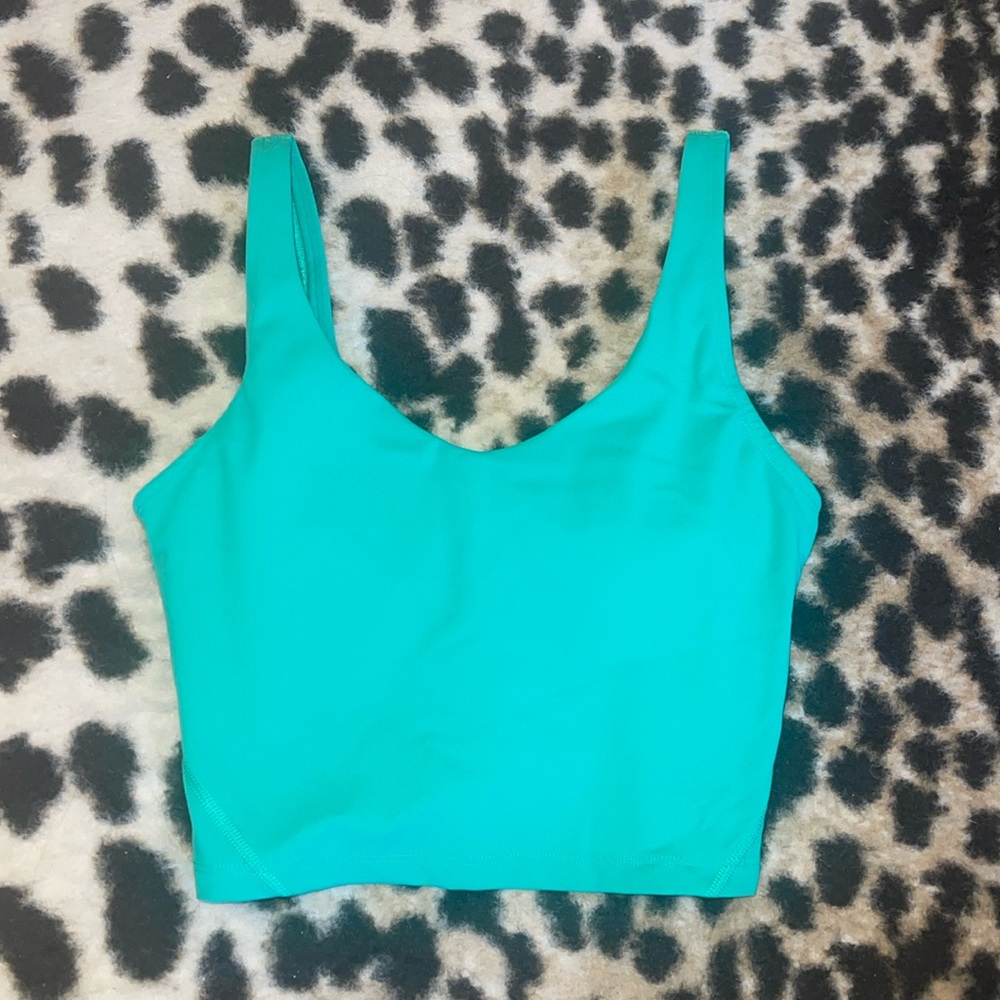 align kelly green tank